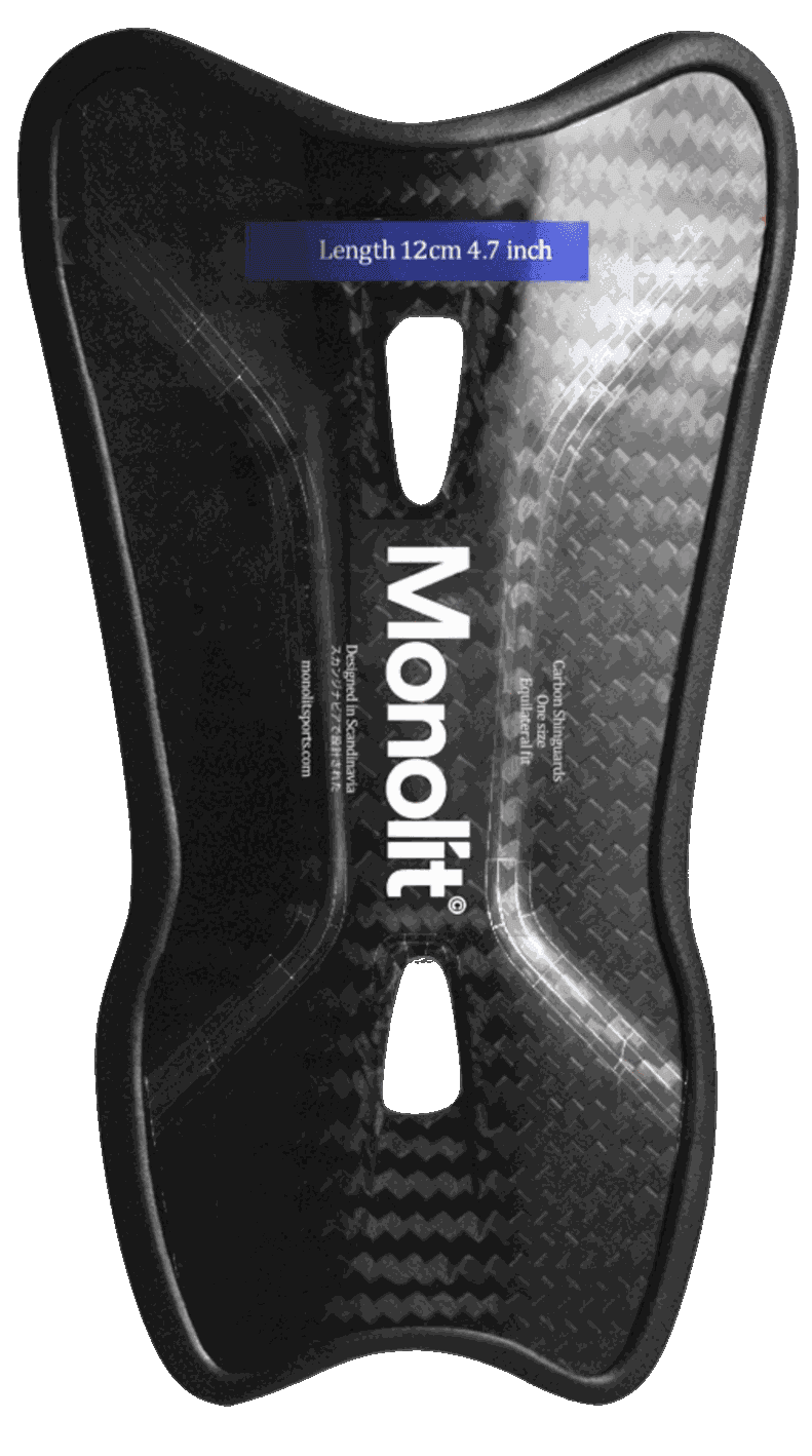 Monolit 12 cm, litet carbon-benskydd